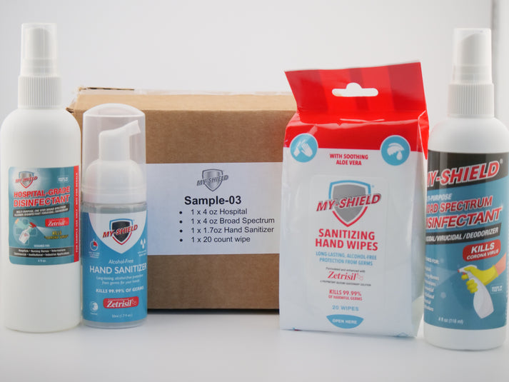 My-Shield Sample Pack - Clinical – Germfreeinnovations