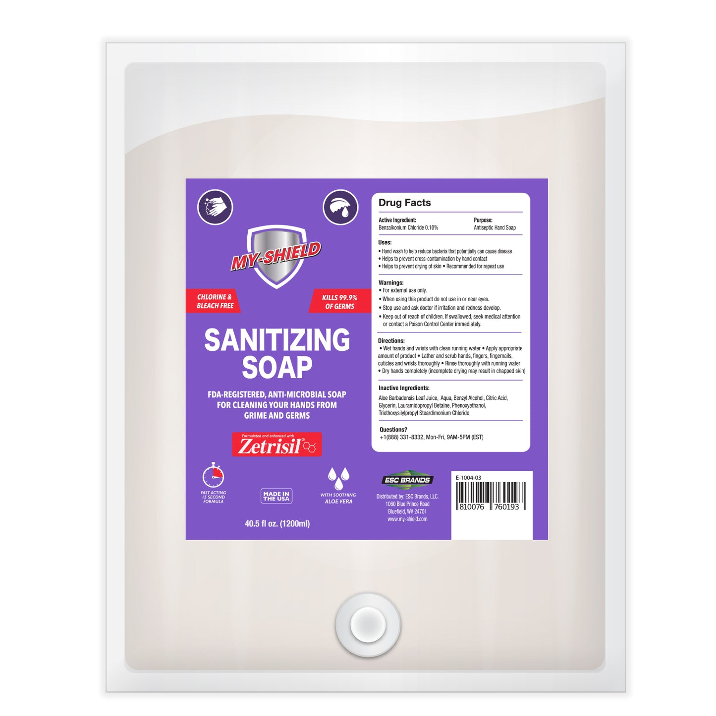 My-shield® Sanitizing Soap